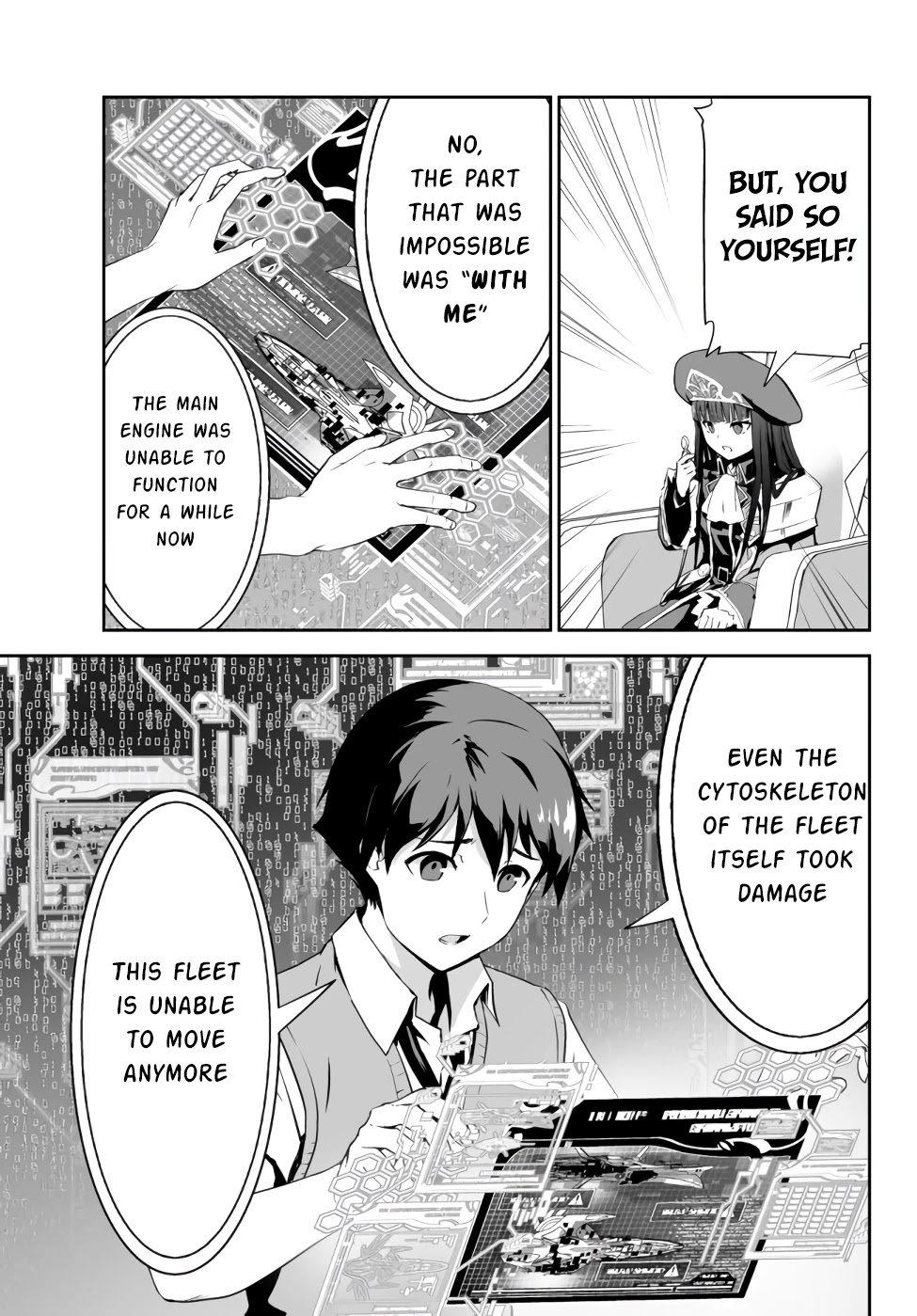 Unparalleled Path ~ Reincarnated as the AI for a Space Battleship ~ chapter 9 page 23