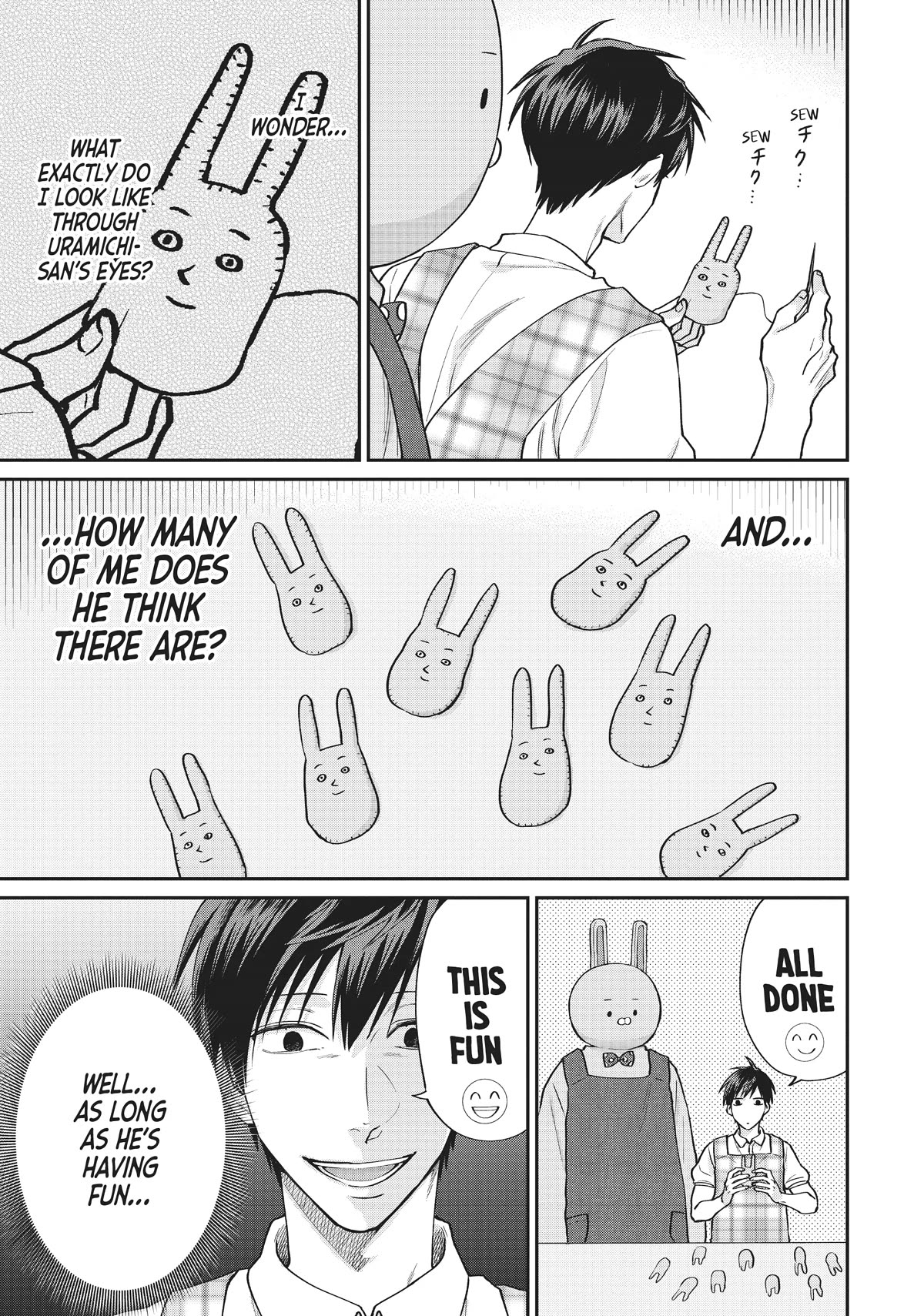 Uramichi Oniisan chapter 62 page 9