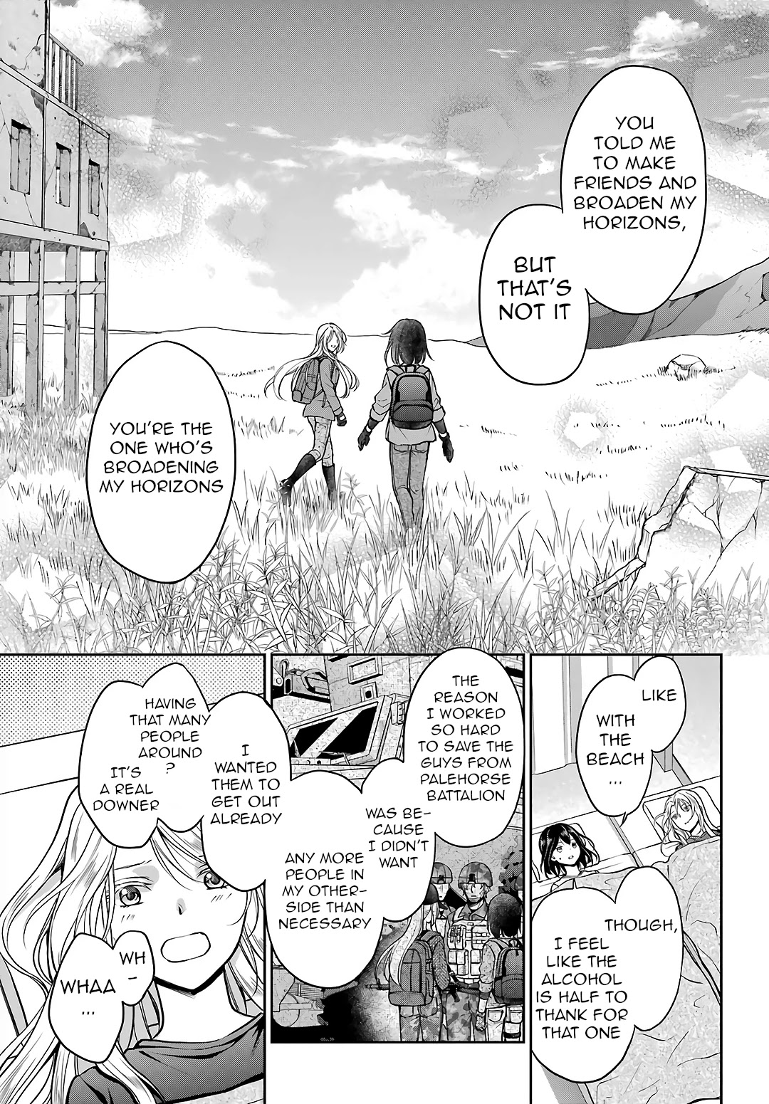 Urasekai Picnic chapter 47 page 23