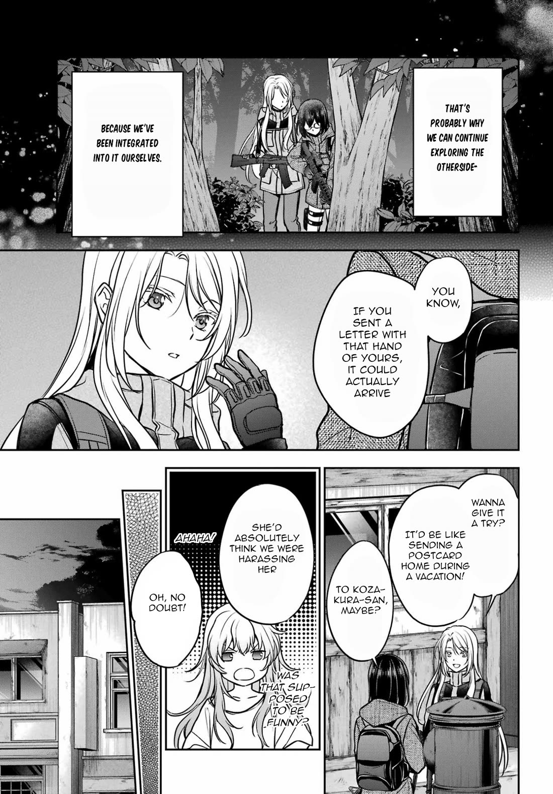 Urasekai Picnic chapter 88 page 28