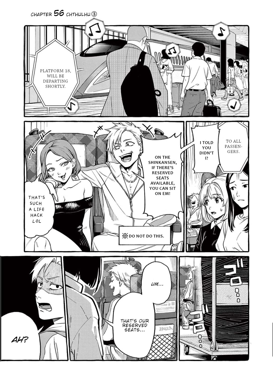 Ushiro no Shoumen Kamui-san chapter 56 page 2