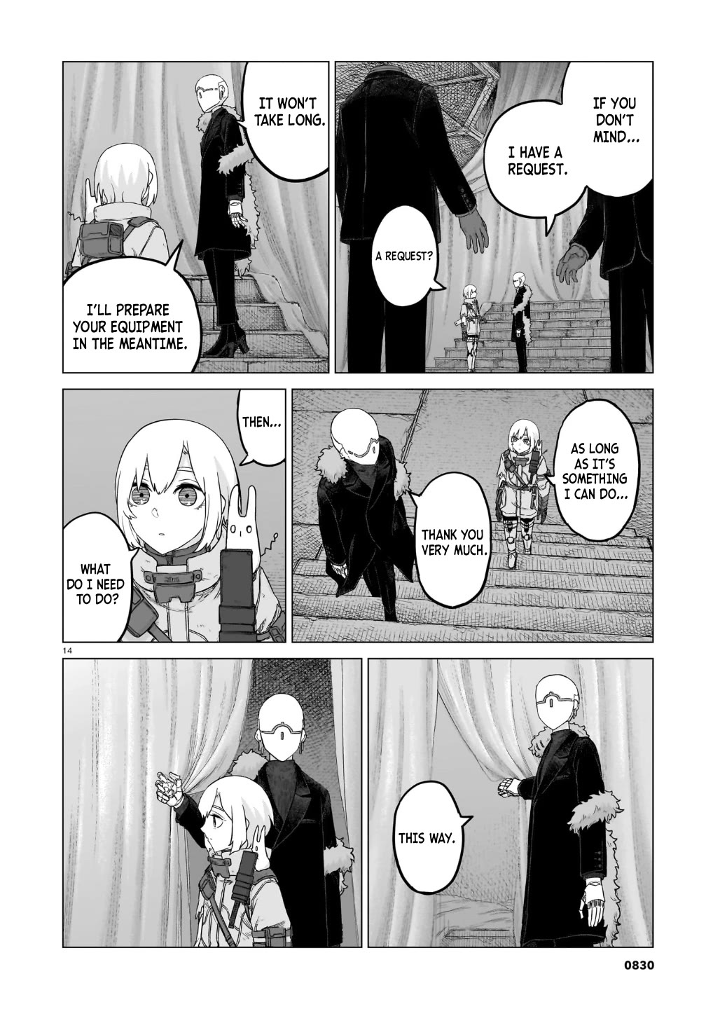 Usuzumi no Hate chapter 39 page 14