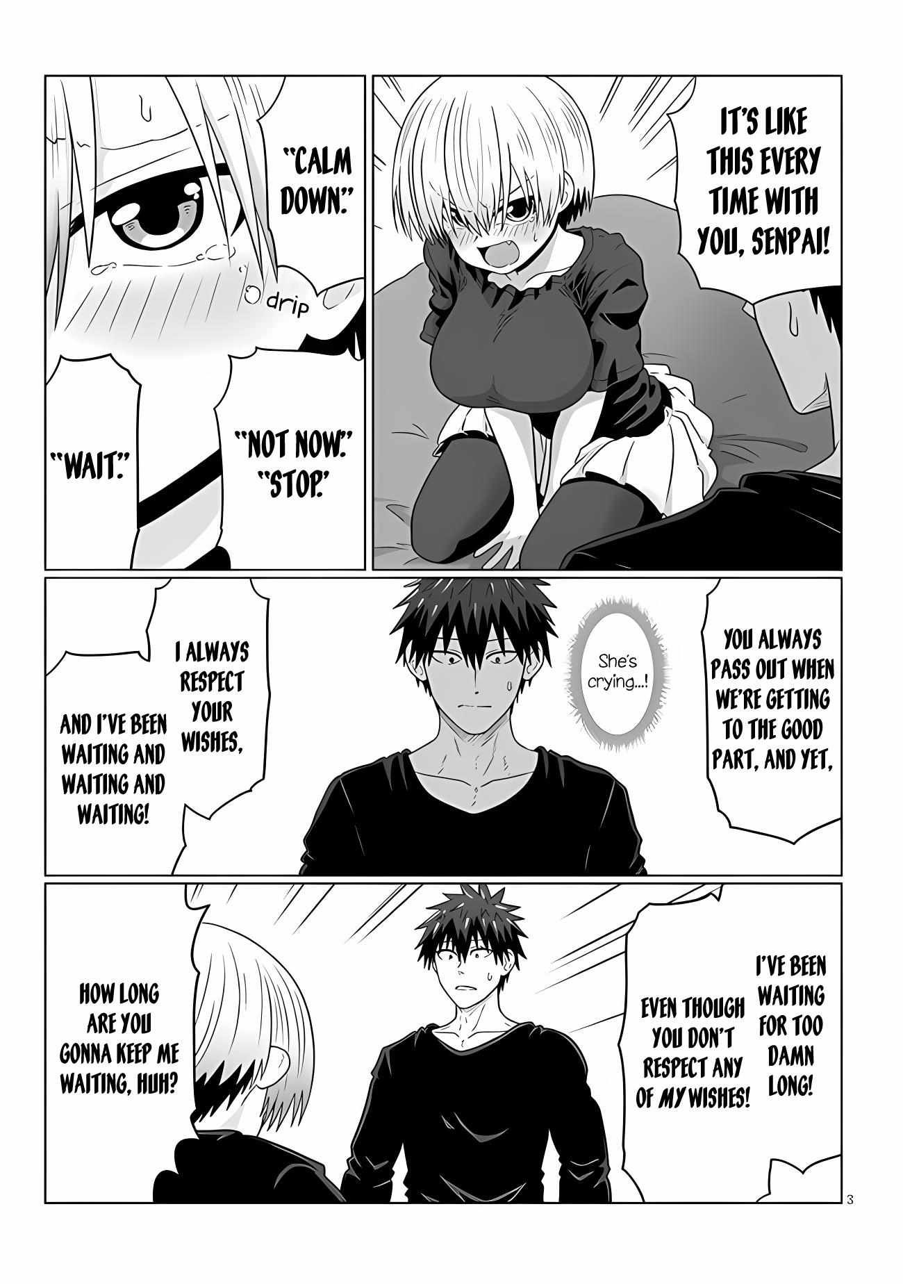 Uzaki-chan wa Asobitai! chapter 106.1 page 4