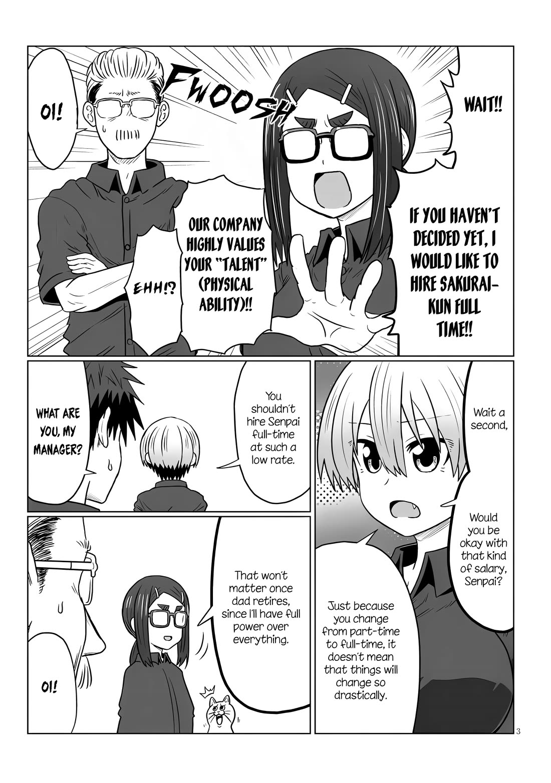 Uzaki-chan wa Asobitai! chapter 121 page 3
