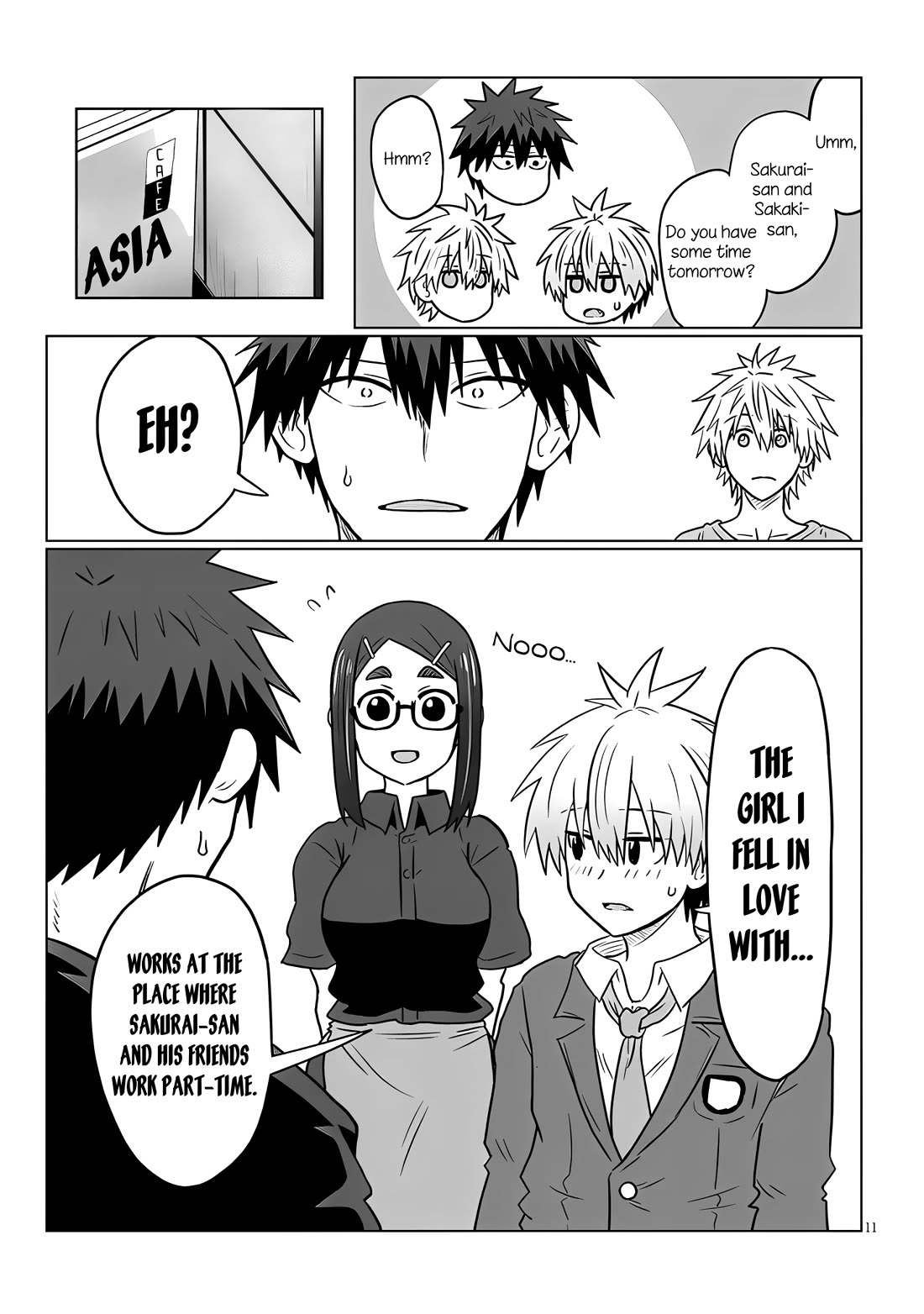 Uzaki-chan wa Asobitai! chapter 123 page 11
