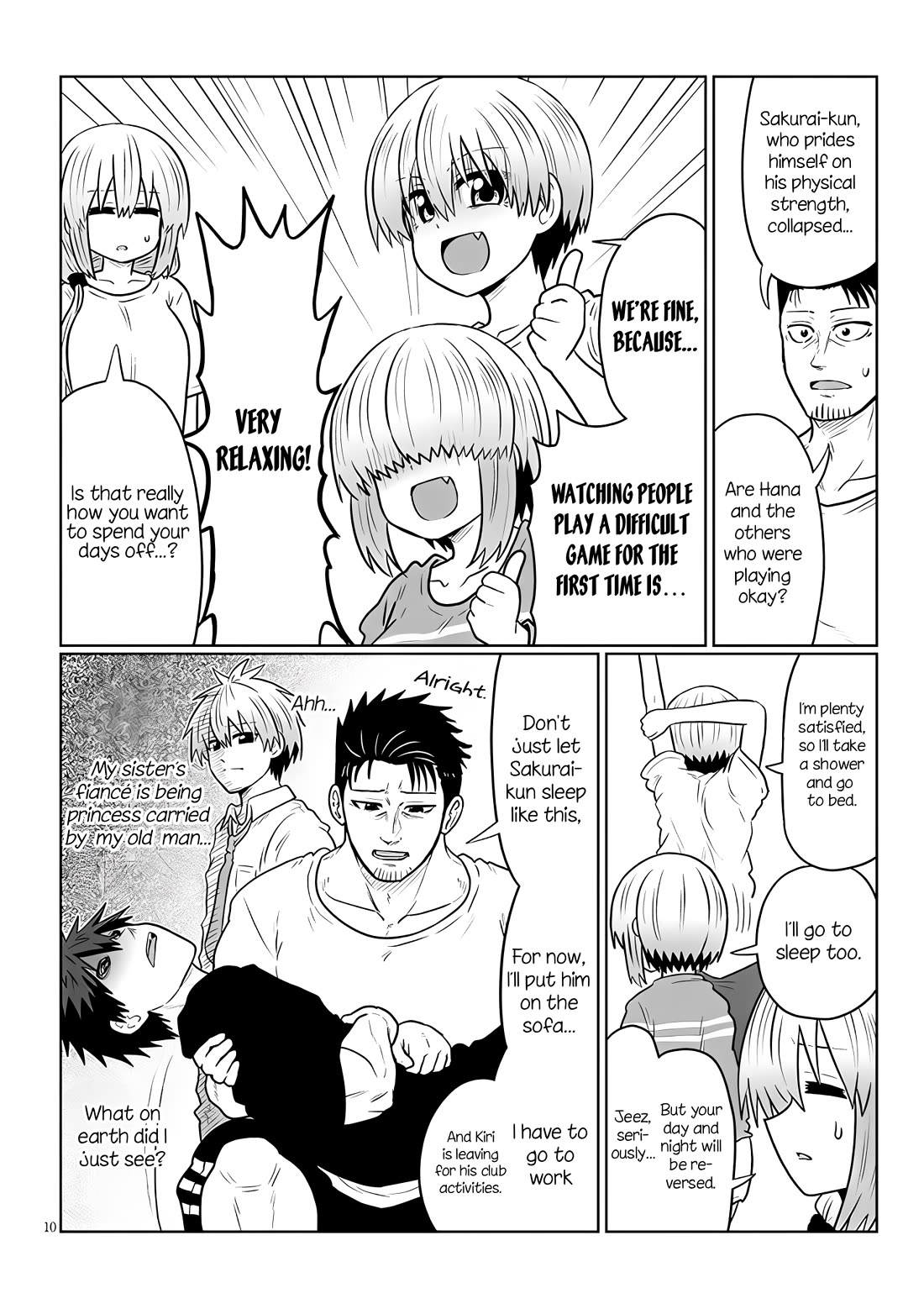 Uzaki-chan wa Asobitai! chapter 126 page 10