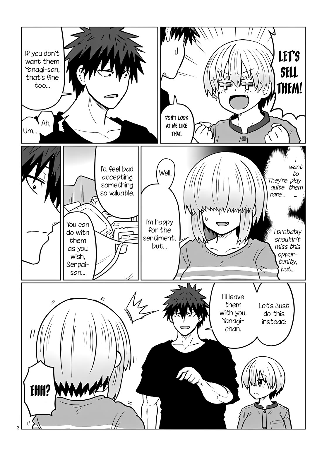 Uzaki-chan wa Asobitai! chapter 126 page 2