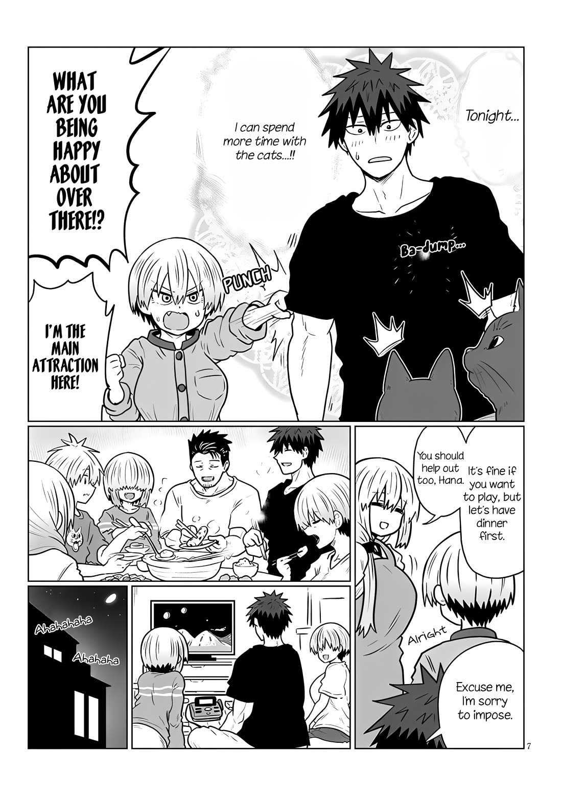 Uzaki-chan wa Asobitai! chapter 126 page 7