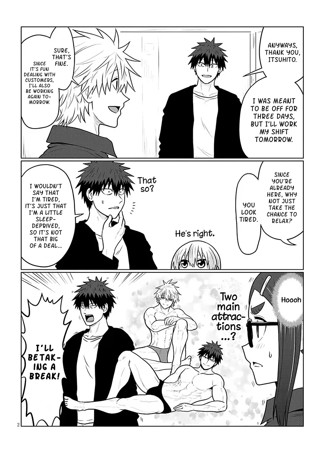 Uzaki-chan wa Asobitai! chapter 133 page 2