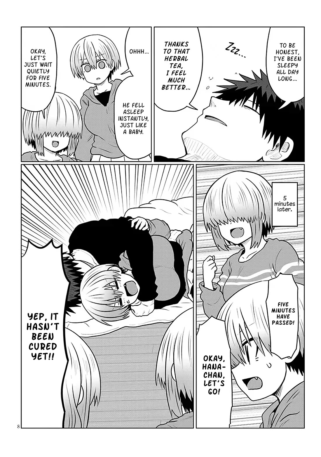 Uzaki-chan wa Asobitai! chapter 133 page 8