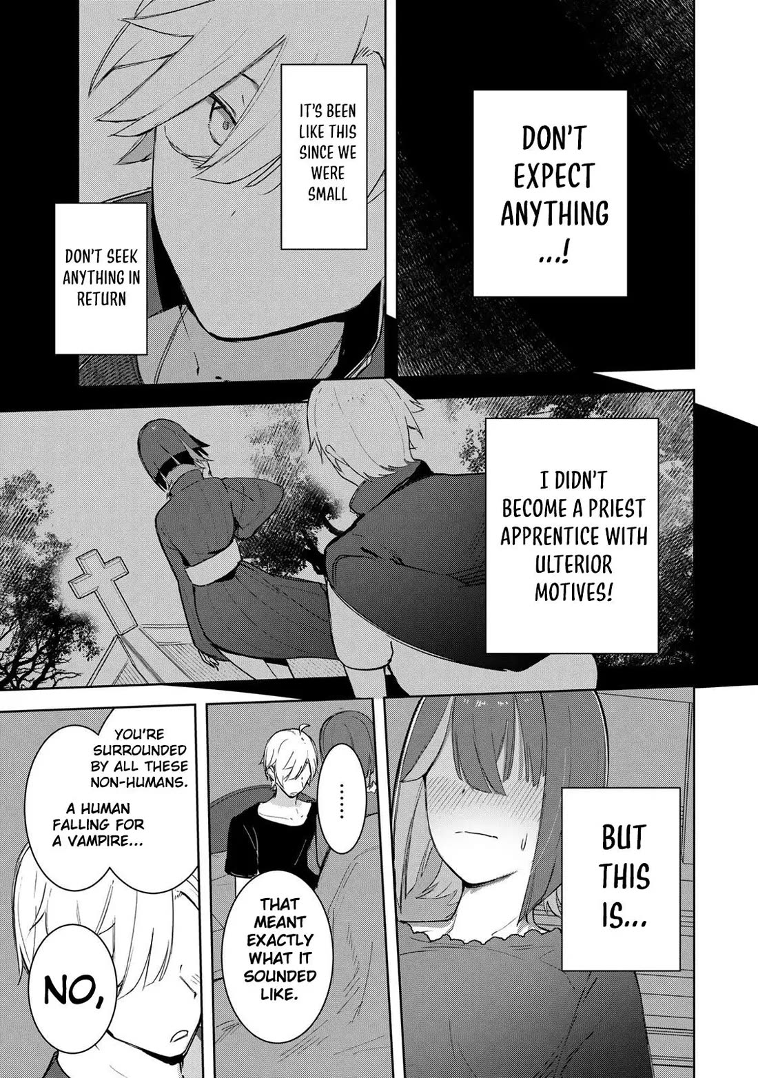 Vampire-san Wants Her (Man's) Blood Taken chapter 14 page 16