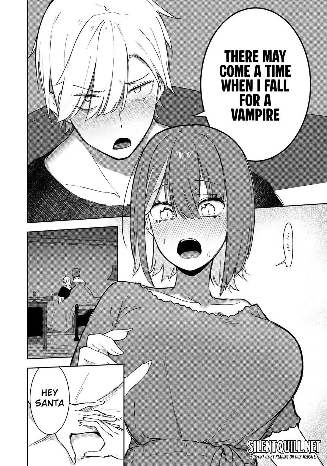 Vampire-san Wants Her (Man's) Blood Taken chapter 14 page 17