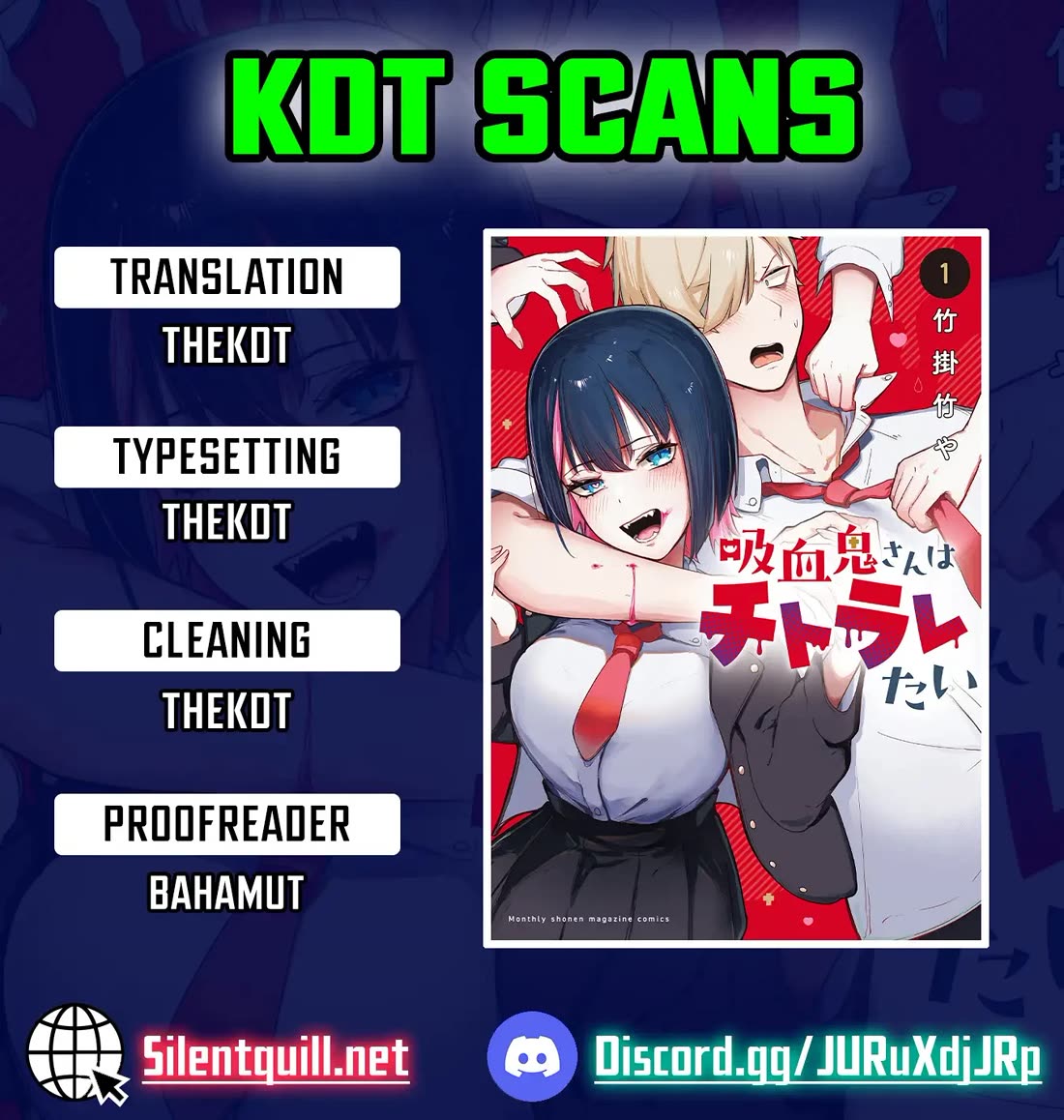 Vampire-san Wants Her (Man's) Blood Taken chapter 15 page 1