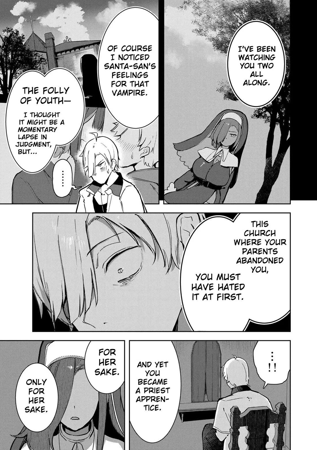 Vampire-san Wants Her (Man's) Blood Taken chapter 15 page 16