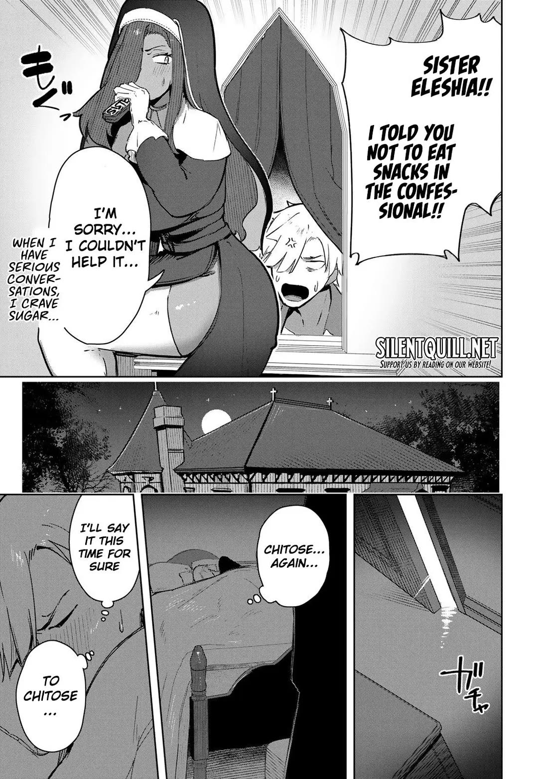 Vampire-san Wants Her (Man's) Blood Taken chapter 15 page 18