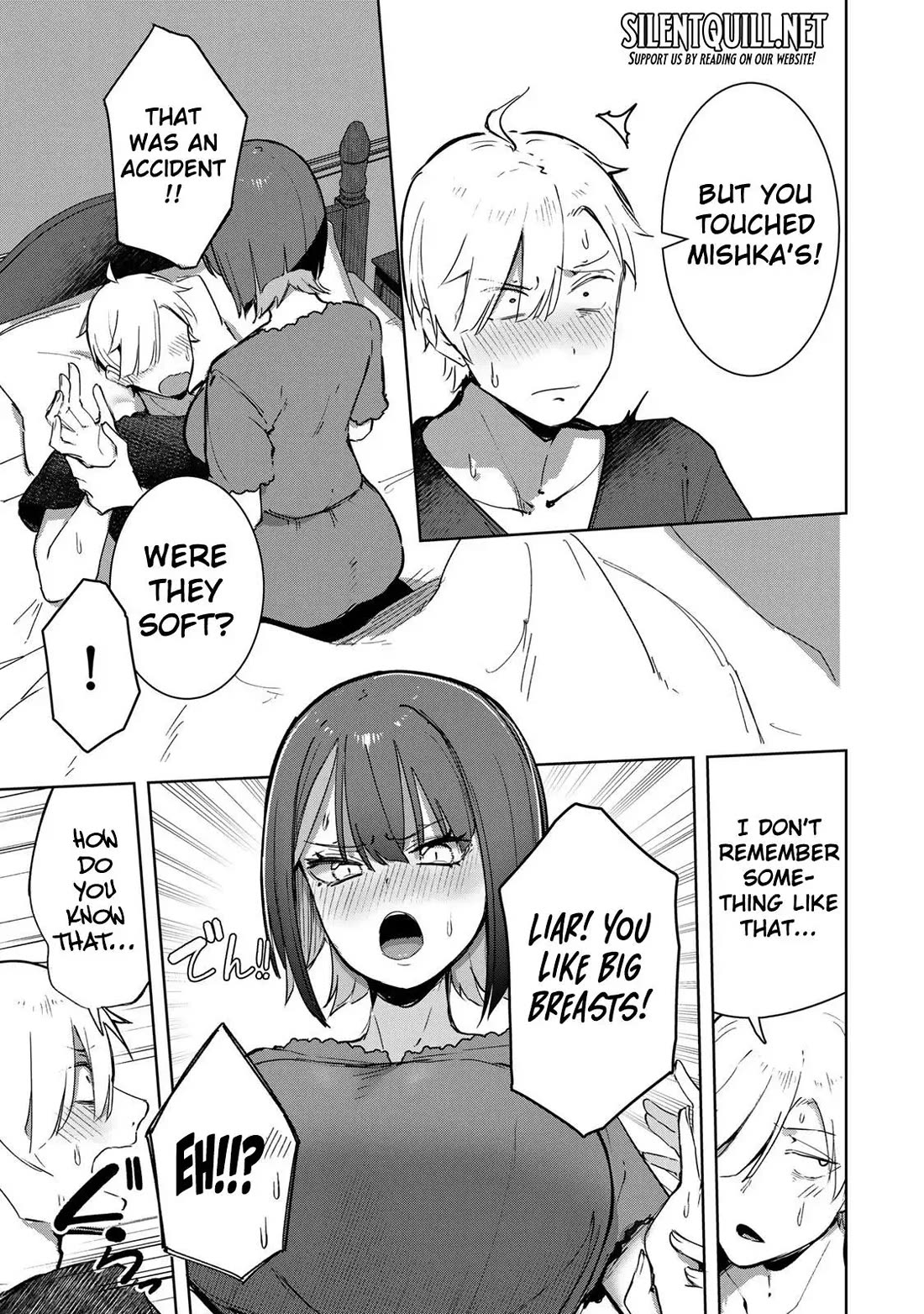 Vampire-san Wants Her (Man's) Blood Taken chapter 15 page 6