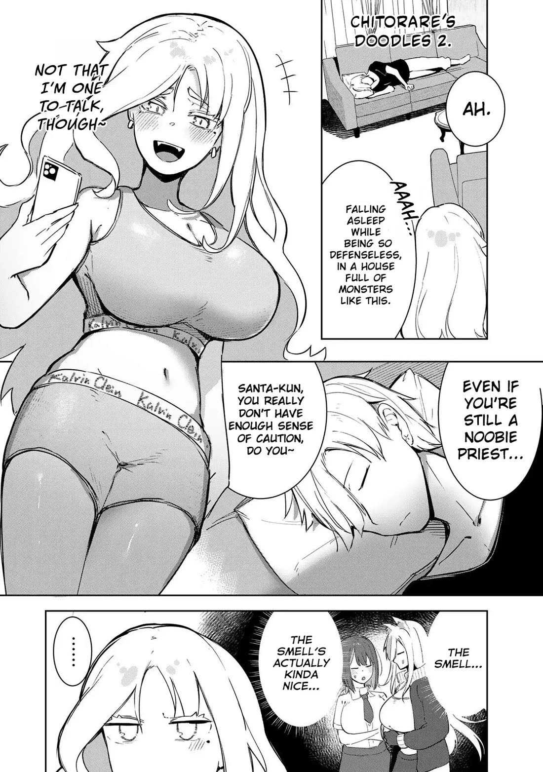 Vampire-san Wants Her (Man's) Blood Taken chapter 16.5 page 2