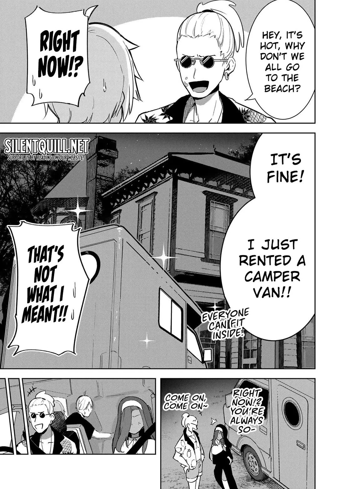 Vampire-san Wants Her (Man's) Blood Taken chapter 16 page 18