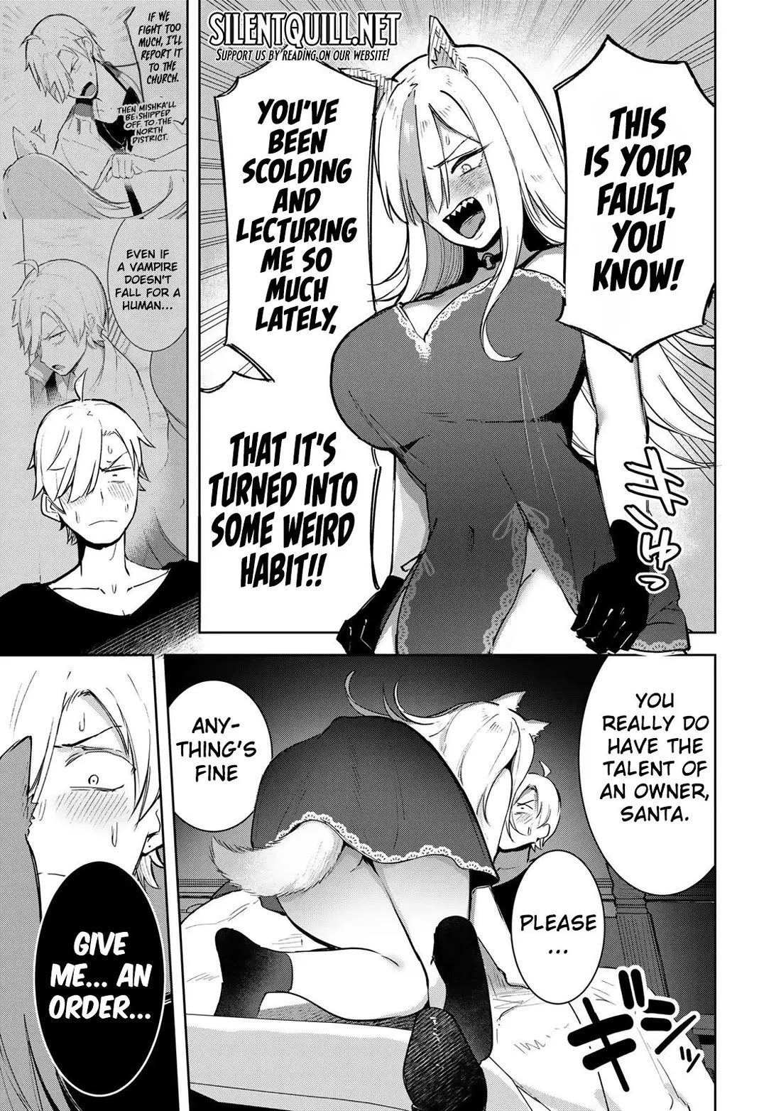 Vampire-san Wants Her (Man's) Blood Taken chapter 16 page 6