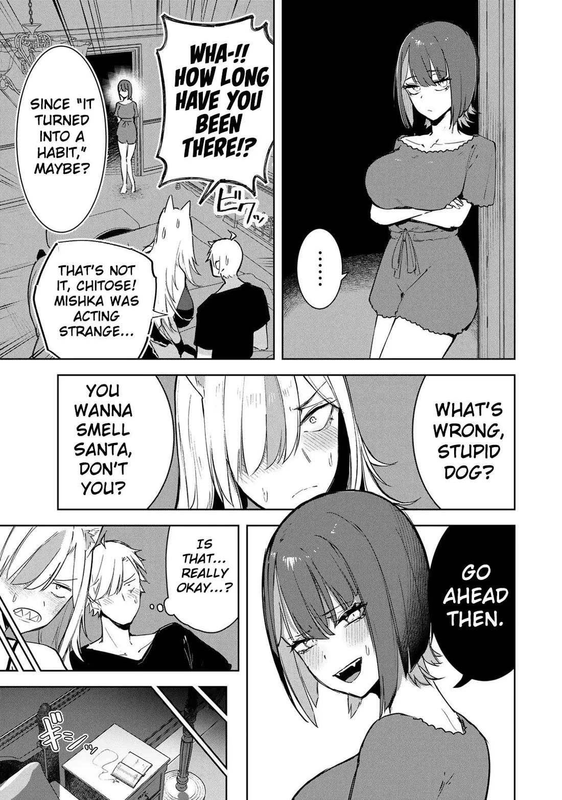 Vampire-san Wants Her (Man's) Blood Taken chapter 16 page 8