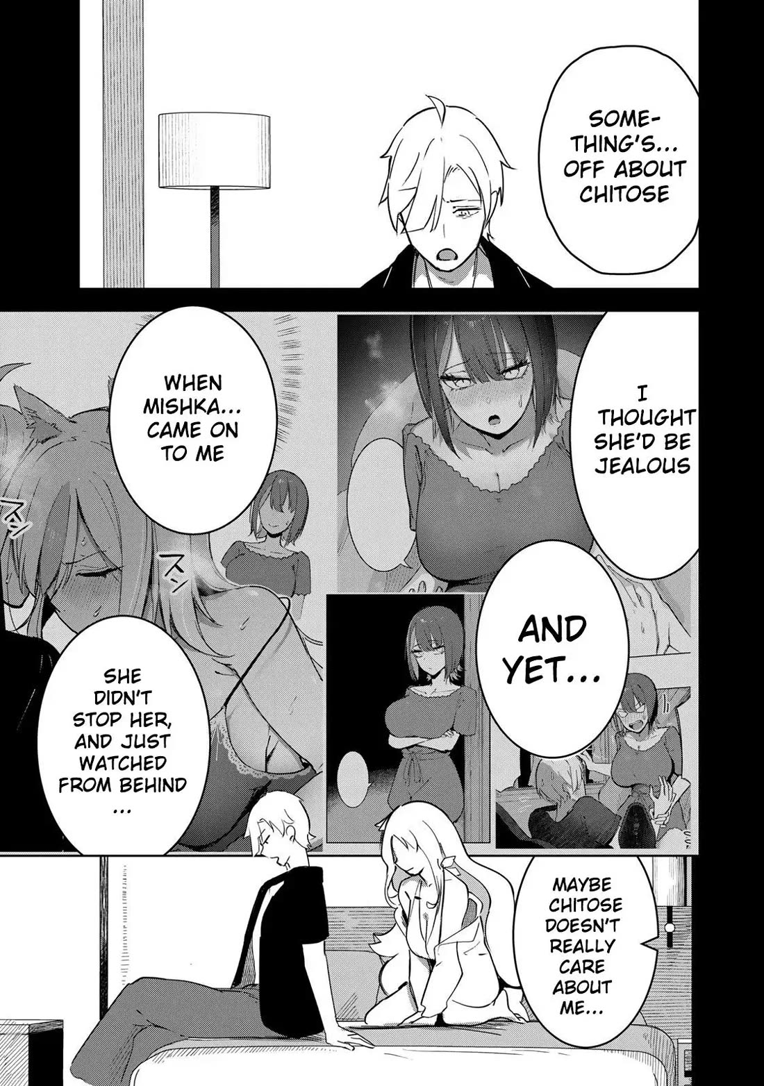 Vampire-san Wants Her (Man's) Blood Taken chapter 18 page 16