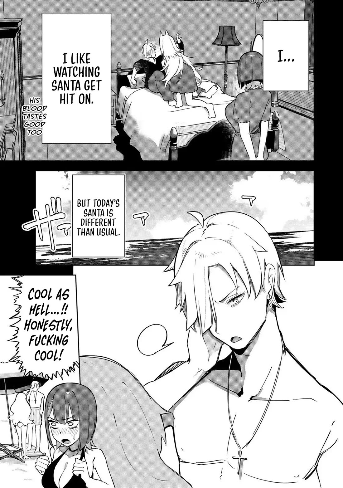 Vampire-san Wants Her (Man's) Blood Taken chapter 19 page 2