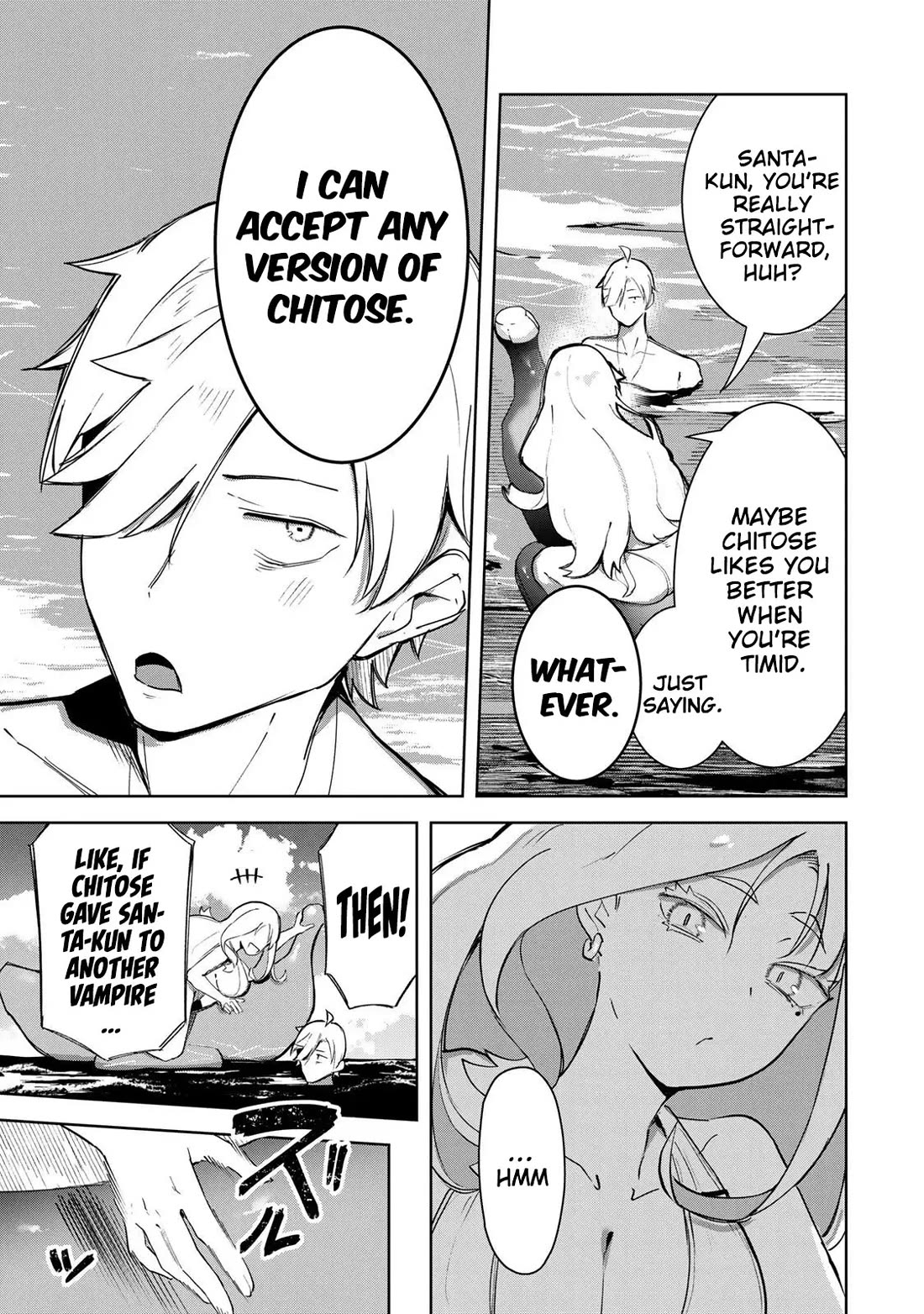 Vampire-san Wants Her (Man's) Blood Taken chapter 19 page 8