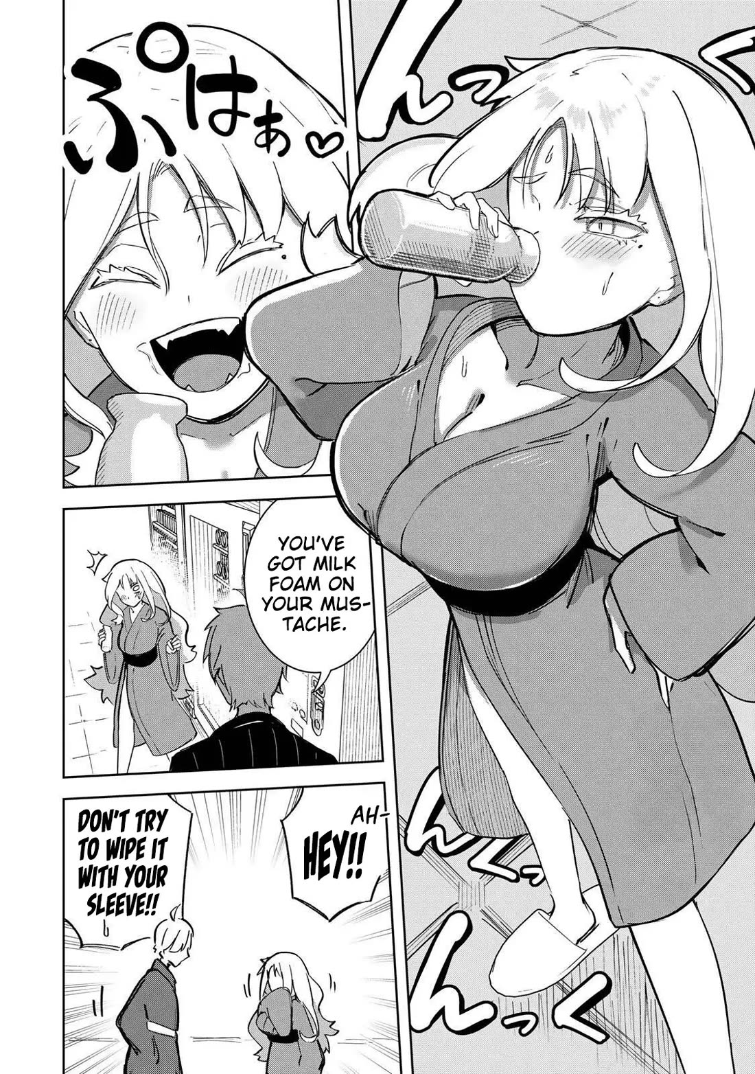 Vampire-san Wants Her (Man's) Blood Taken chapter 20 page 5