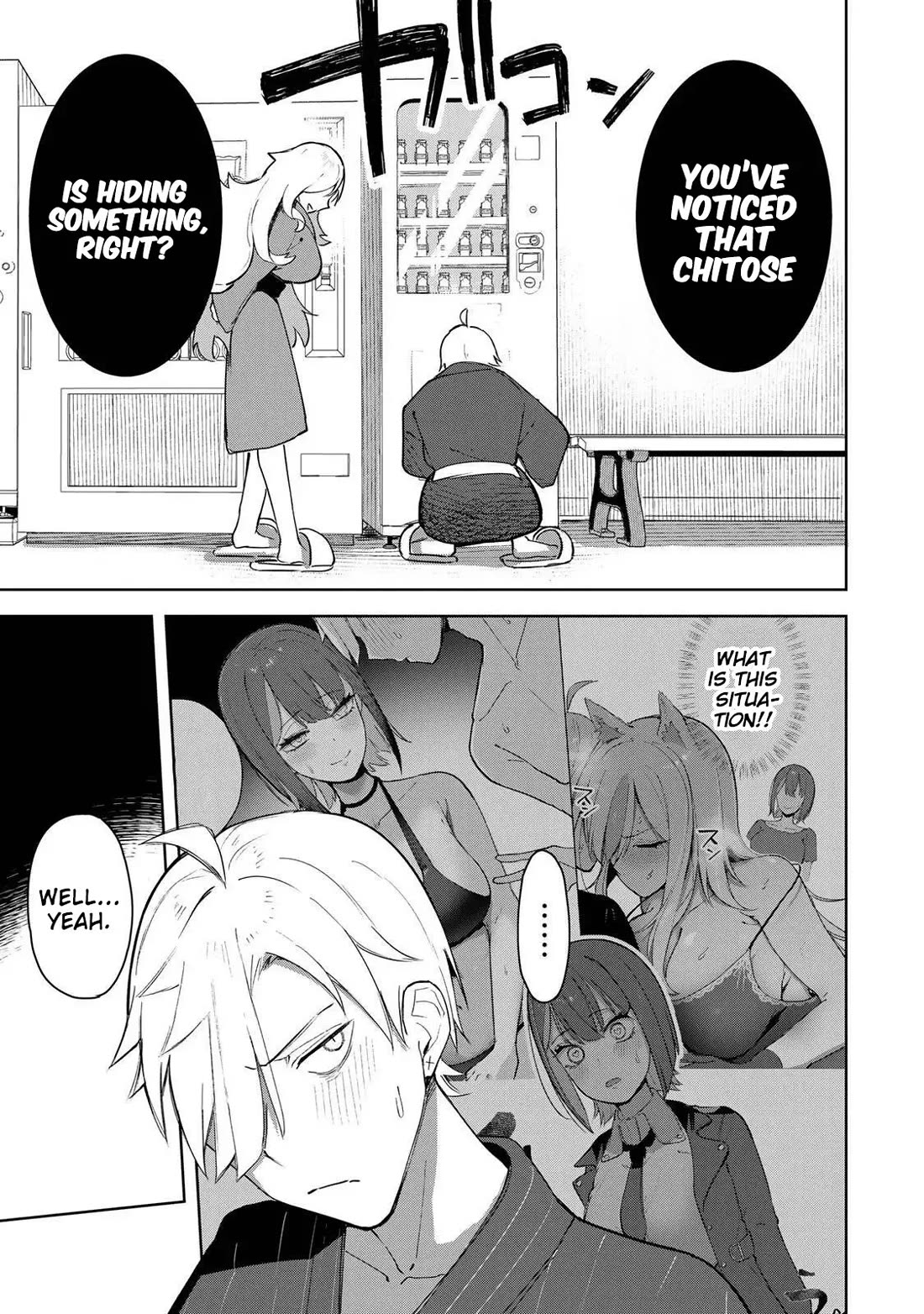 Vampire-san Wants Her (Man's) Blood Taken chapter 20 page 8