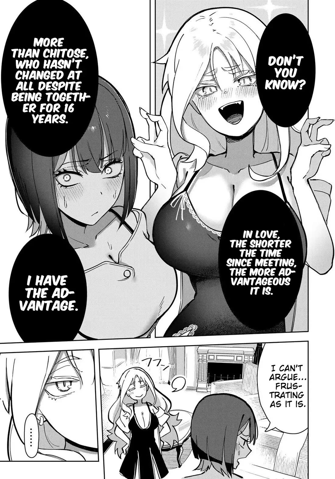 Vampire-san Wants Her (Man's) Blood Taken chapter 21 page 8