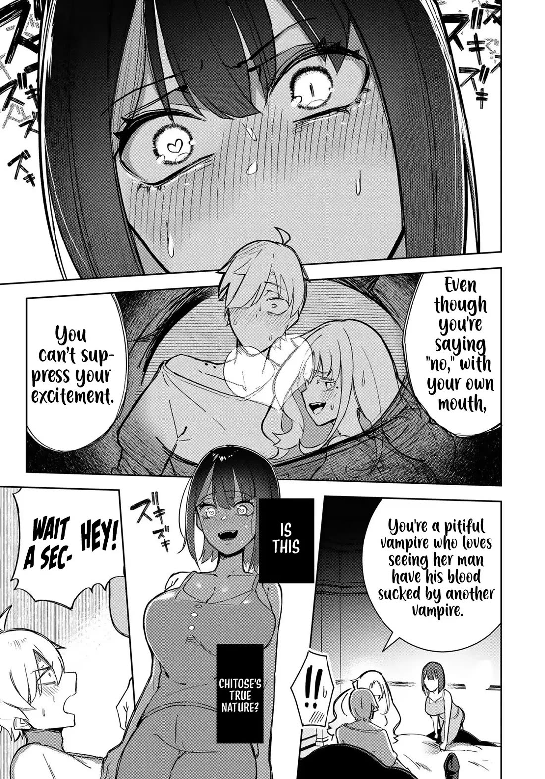 Vampire-san Wants Her (Man's) Blood Taken chapter 22 page 12
