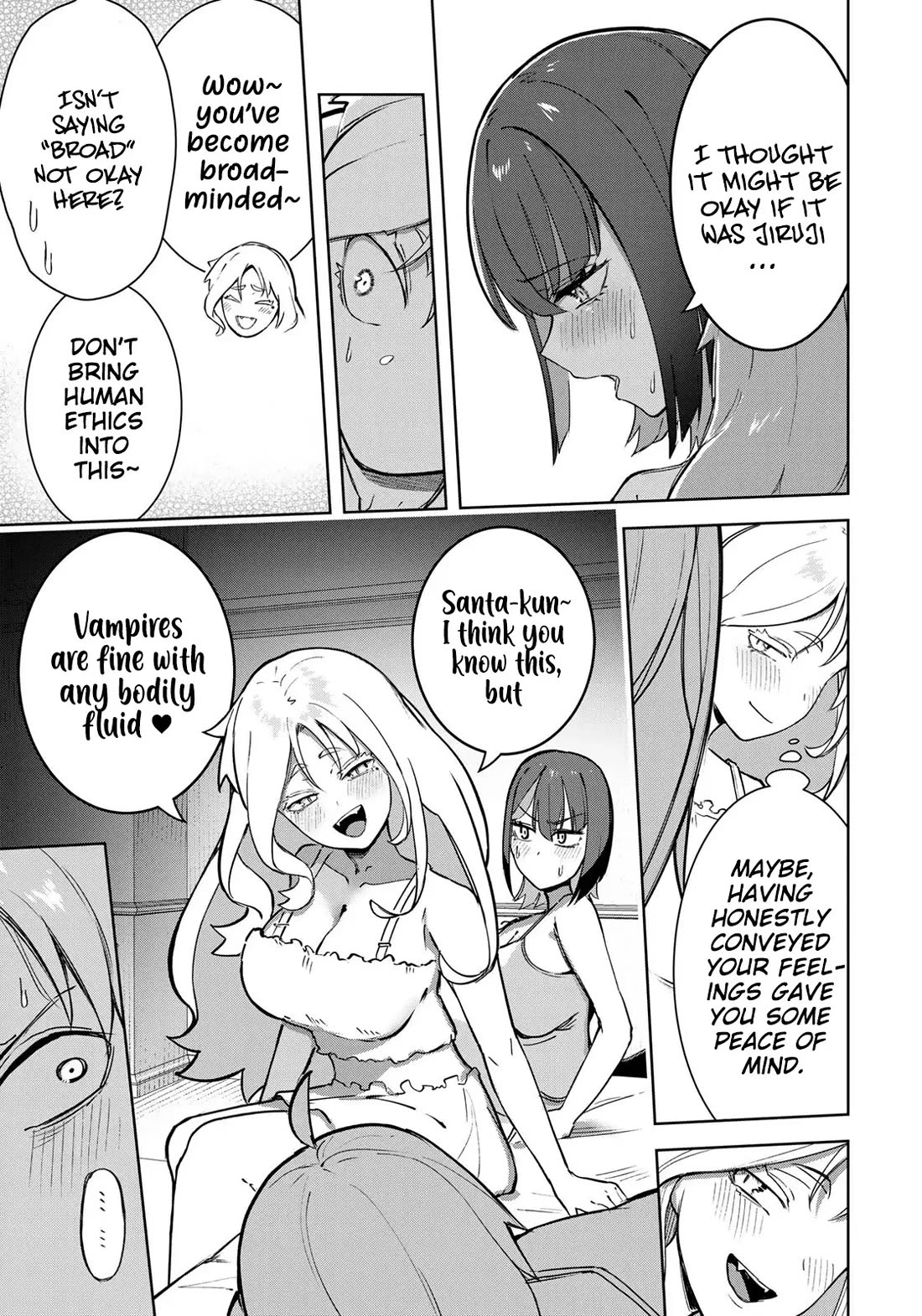 Vampire-san Wants Her (Man's) Blood Taken chapter 22 page 16