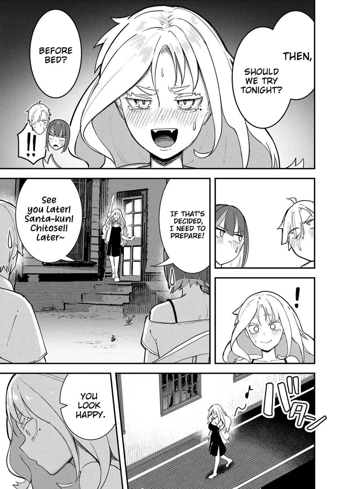 Vampire-san Wants Her (Man's) Blood Taken chapter 22 page 8