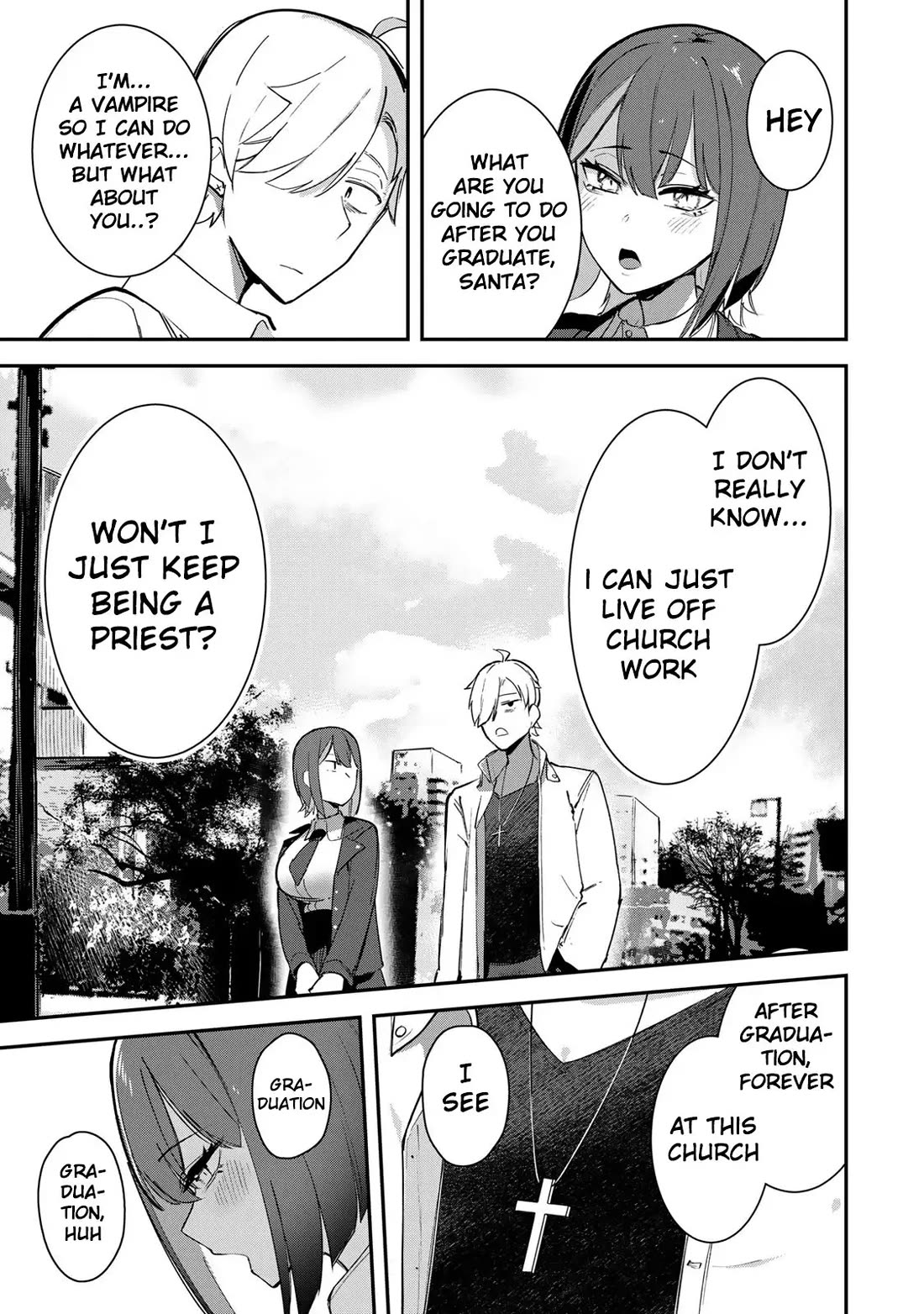 Vampire-san Wants Her (Man's) Blood Taken chapter 23 page 4