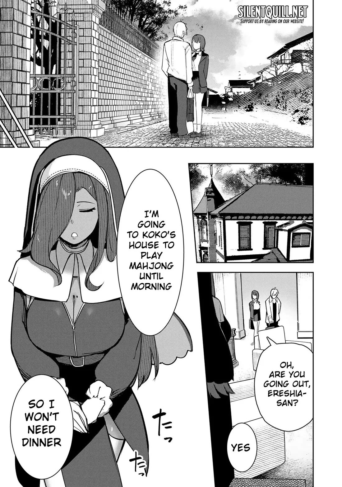 Vampire-san Wants Her (Man's) Blood Taken chapter 23 page 6