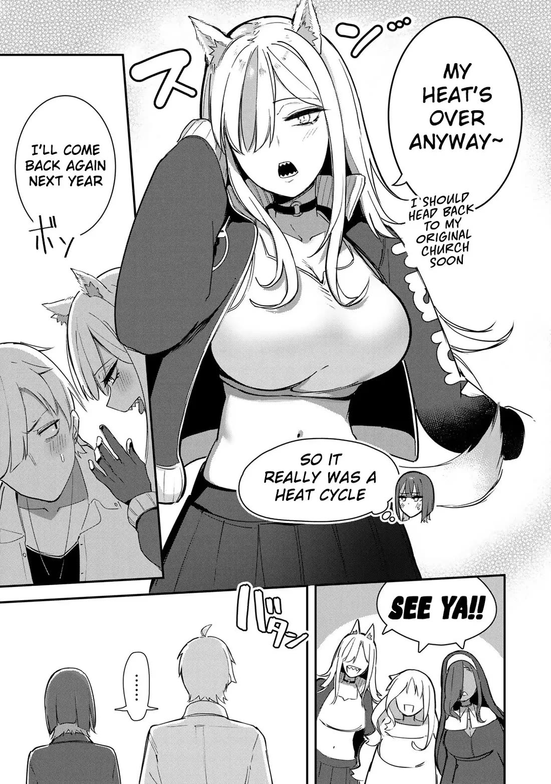 Vampire-san Wants Her (Man's) Blood Taken chapter 23 page 8