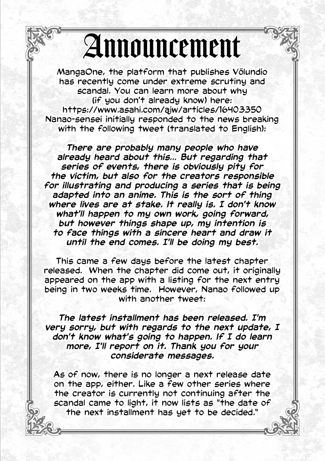 Verndio - Surreal Sword Saga chapter 71.3 page 1