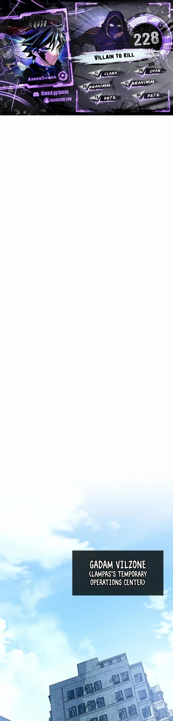 Villain to Kill chapter 228 page 1