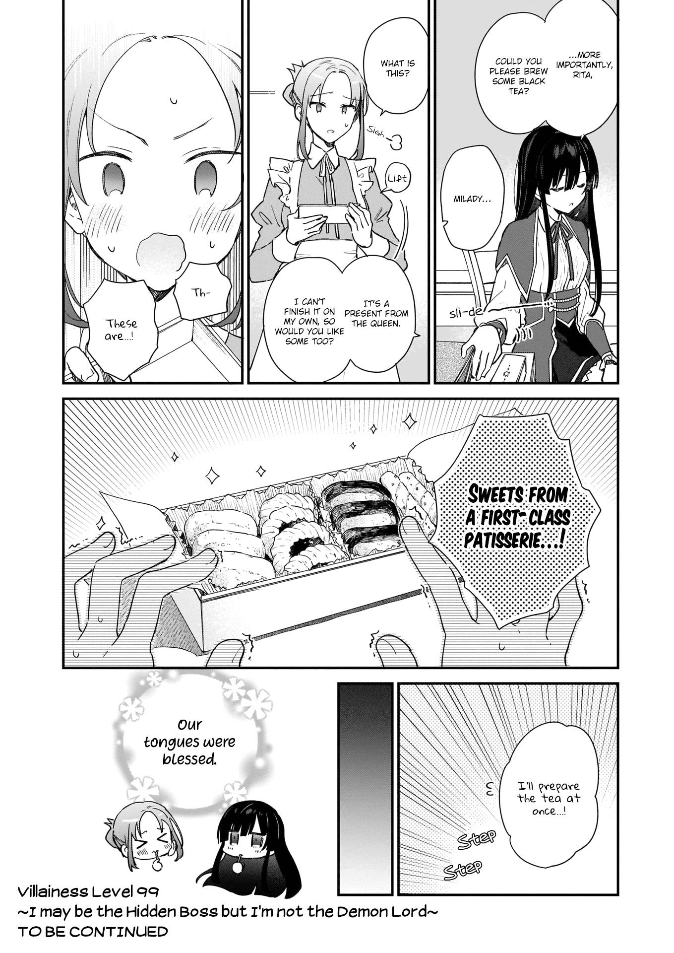 Villainess Level 99 ~I may be the Hidden Boss but I'm not the Demon Lord~ chapter 3 page 18