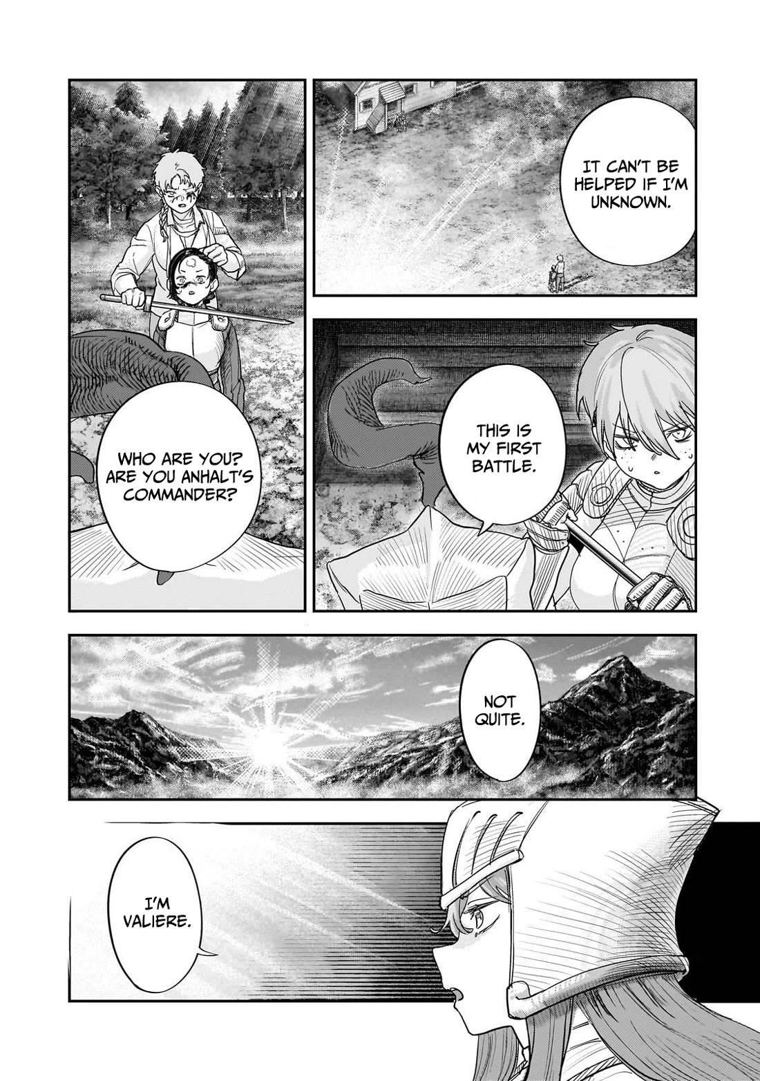 Virgin Knight who is the Frontier Lord in the Gender Switched World chapter 12.2 page 22