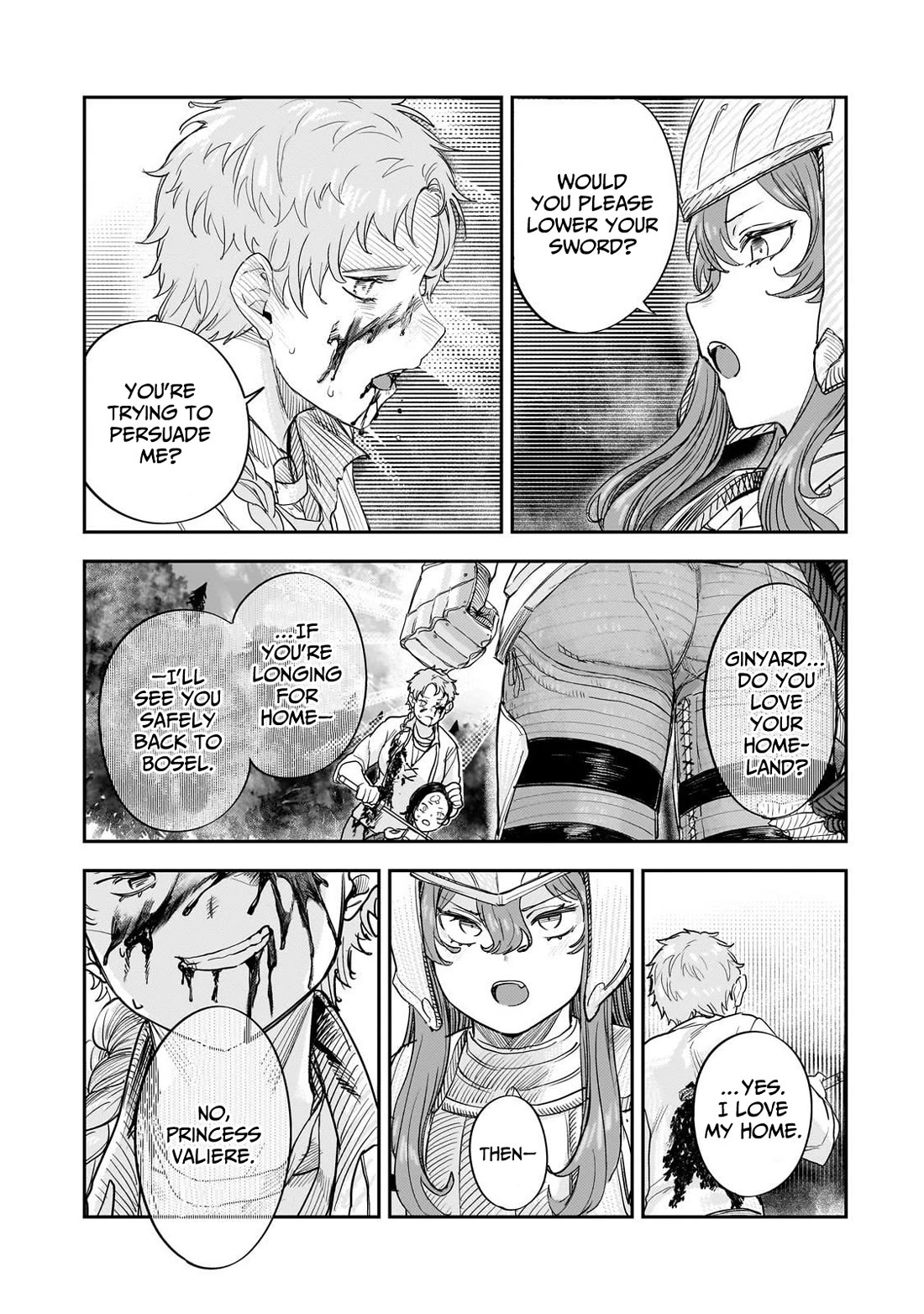 Virgin Knight who is the Frontier Lord in the Gender Switched World chapter 12.2 page 26