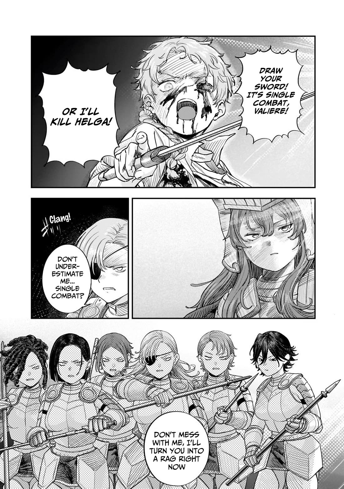 Virgin Knight who is the Frontier Lord in the Gender Switched World chapter 12.2 page 28