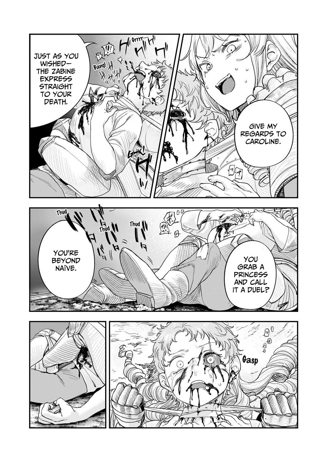 Virgin Knight who is the Frontier Lord in the Gender Switched World chapter 12.2 page 32