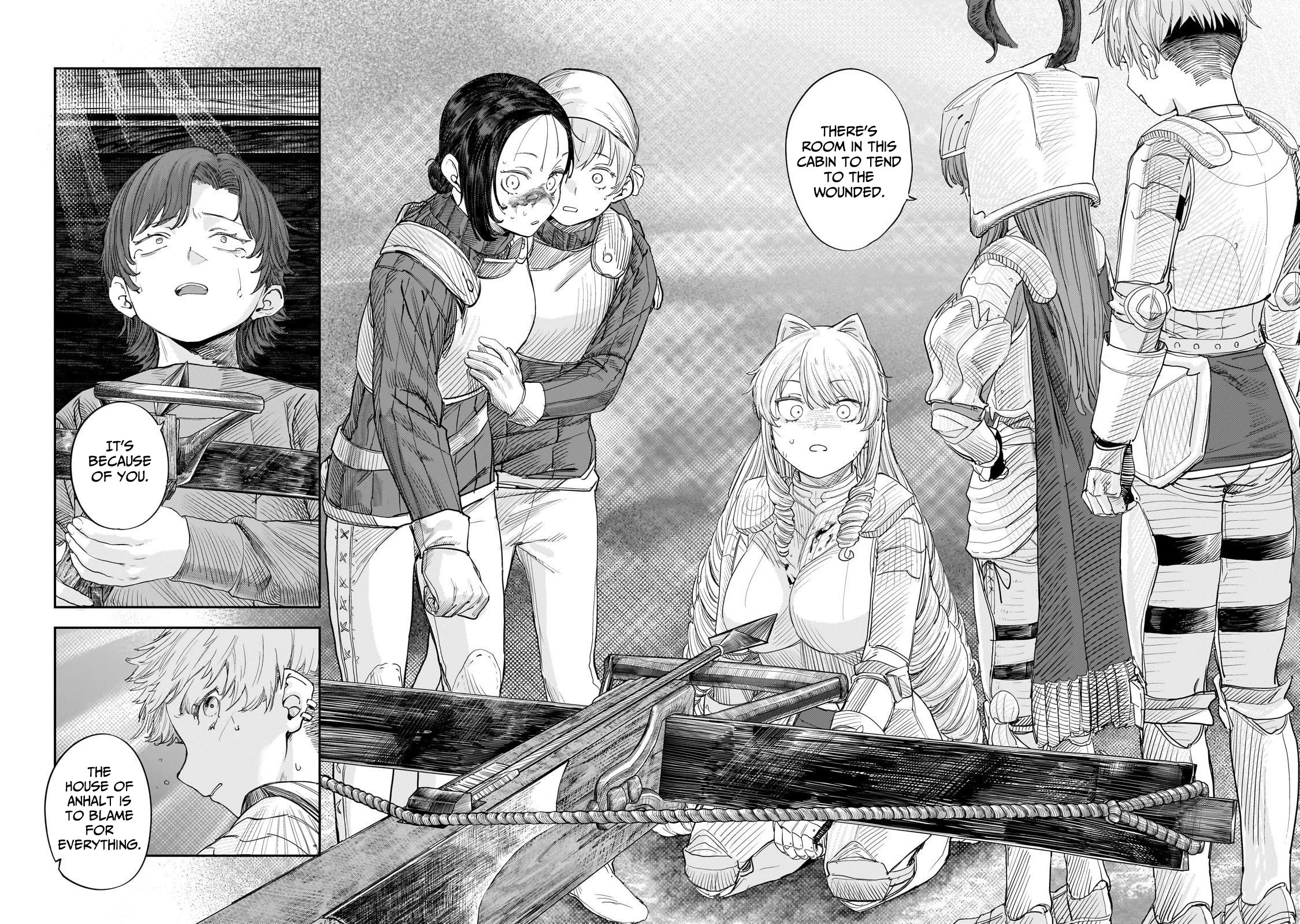 Virgin Knight who is the Frontier Lord in the Gender Switched World chapter 12.2 page 37