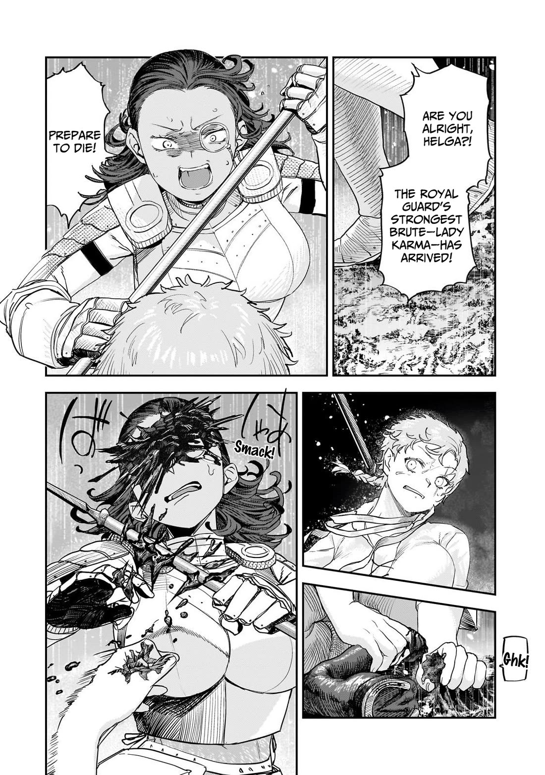 Virgin Knight who is the Frontier Lord in the Gender Switched World chapter 12.2 page 7