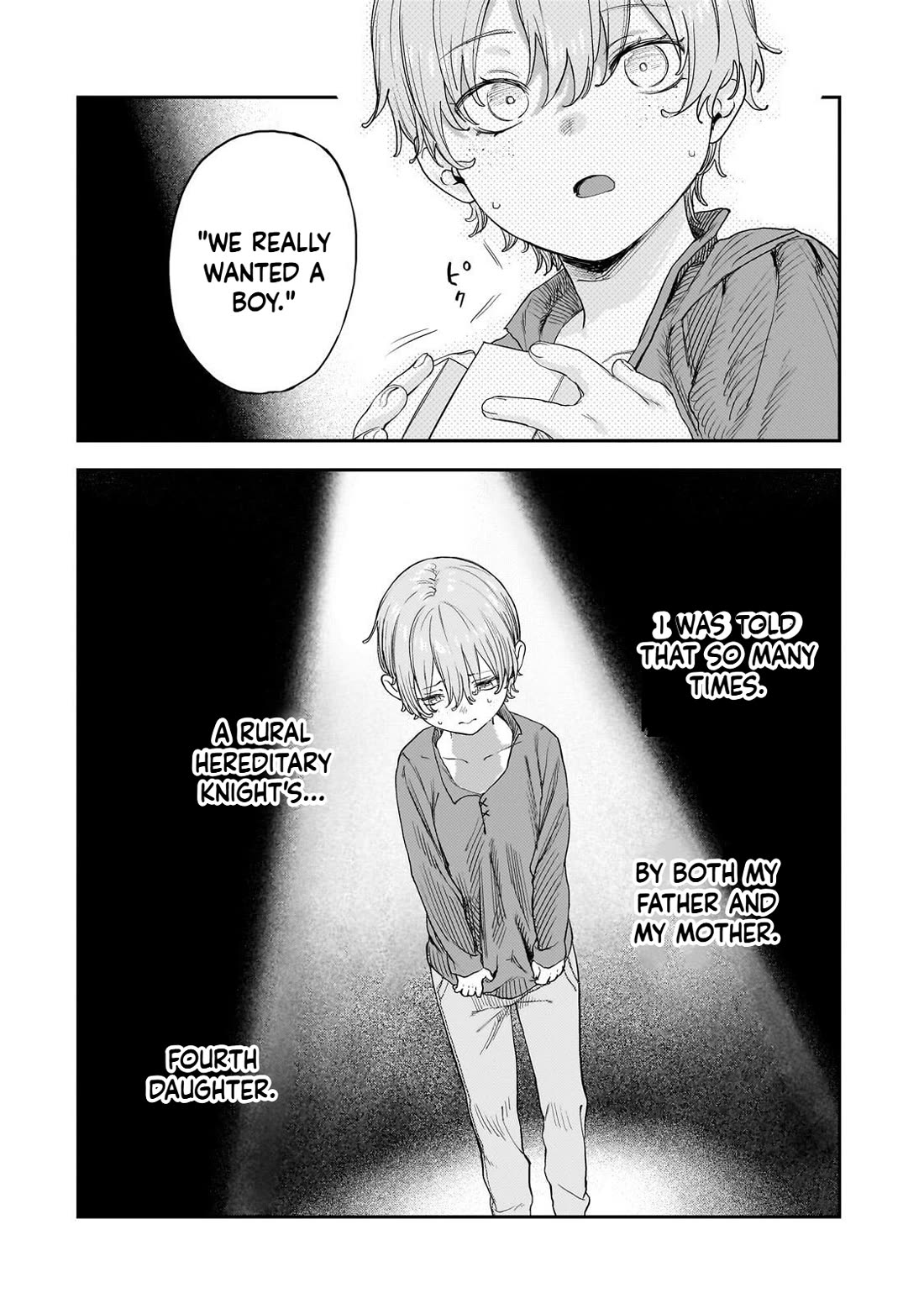 Virgin Knight who is the Frontier Lord in the Gender Switched World chapter 13 page 2