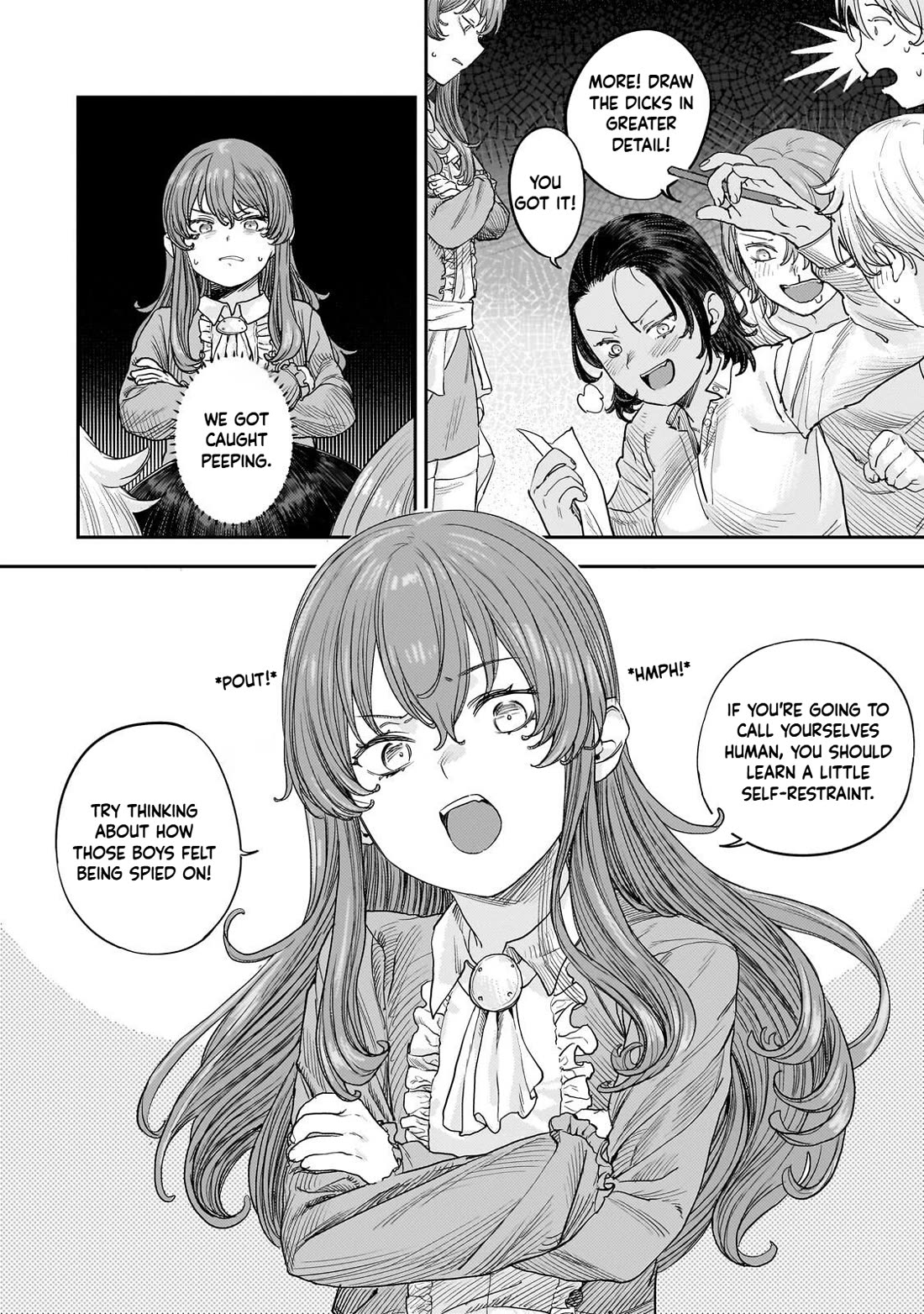 Virgin Knight who is the Frontier Lord in the Gender Switched World chapter 13 page 20