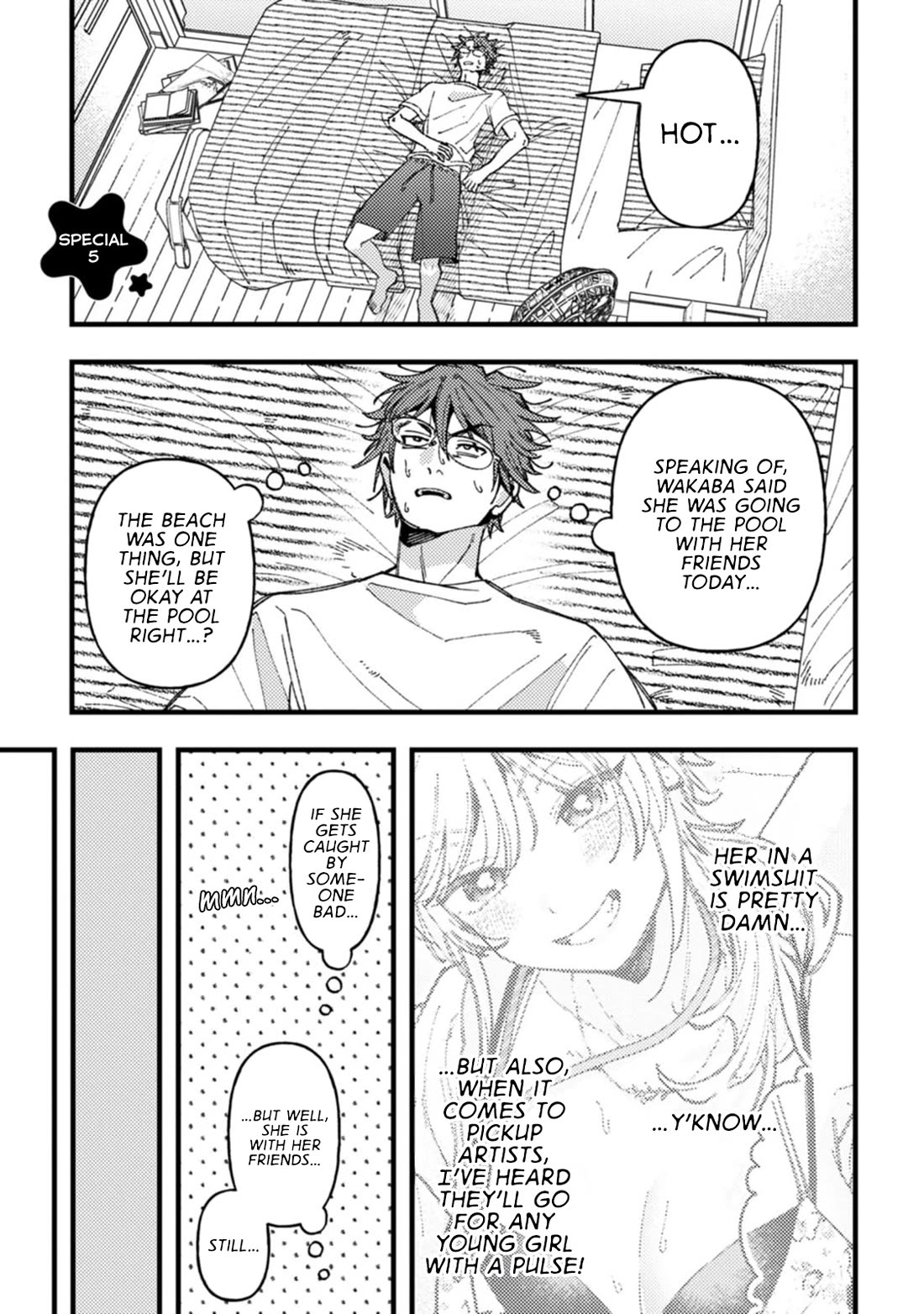 Wakaba-chan Wants to Make It Clear chapter 19.5 page 10