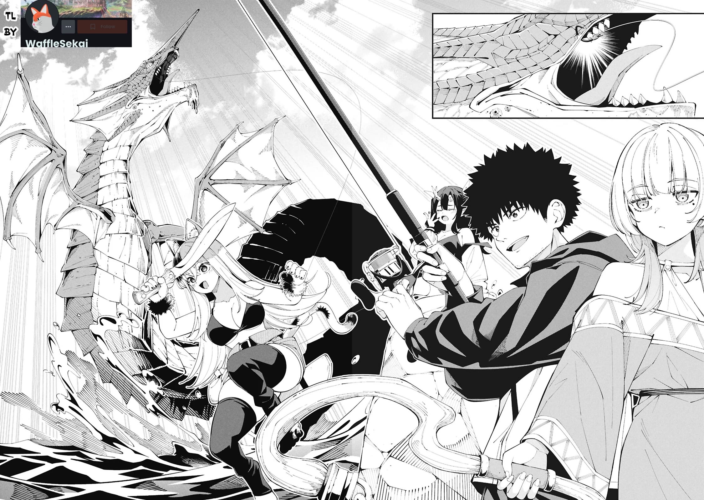 Wandering Around Another World With Just One Fishing Rod chapter 1 page 2