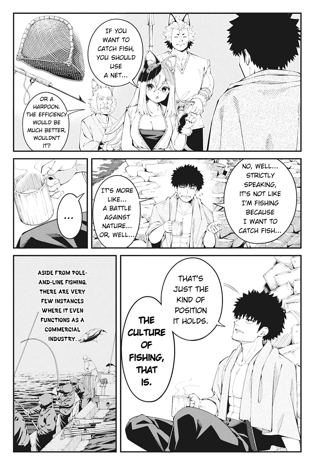 Wandering Around Another World With Just One Fishing Rod chapter 1 page 22